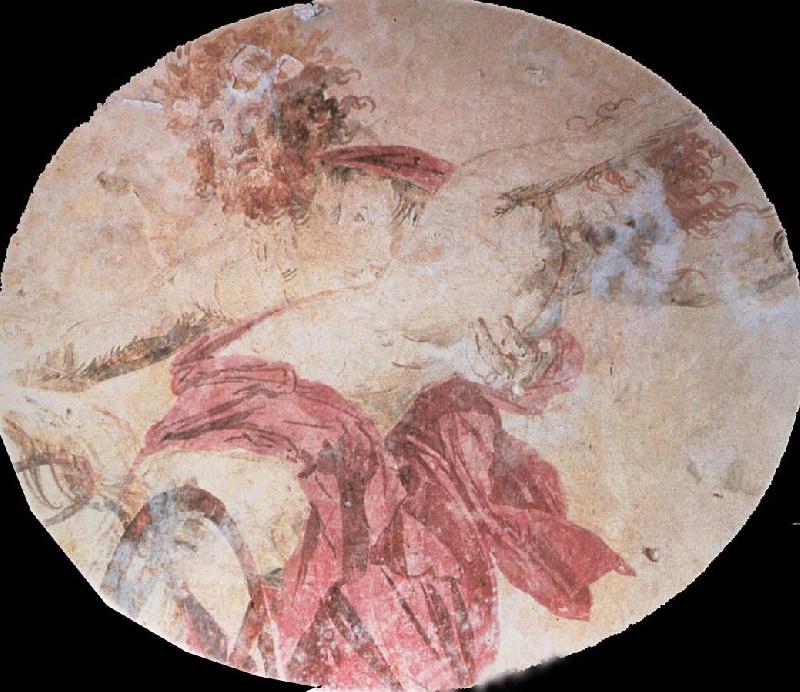 unknow artist Persephone-bortrovande, from a tomb in Vergina oil painting image